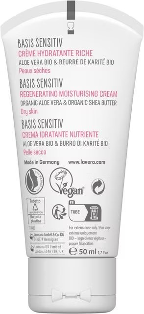 basis sensitiv Regenerating Moisturising Cream